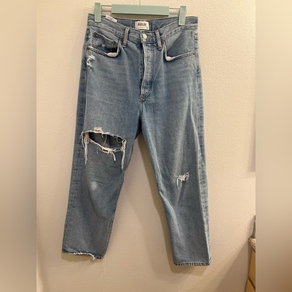 Agolde Denim - AGOLDE 90s Distressed Jeans Size 26